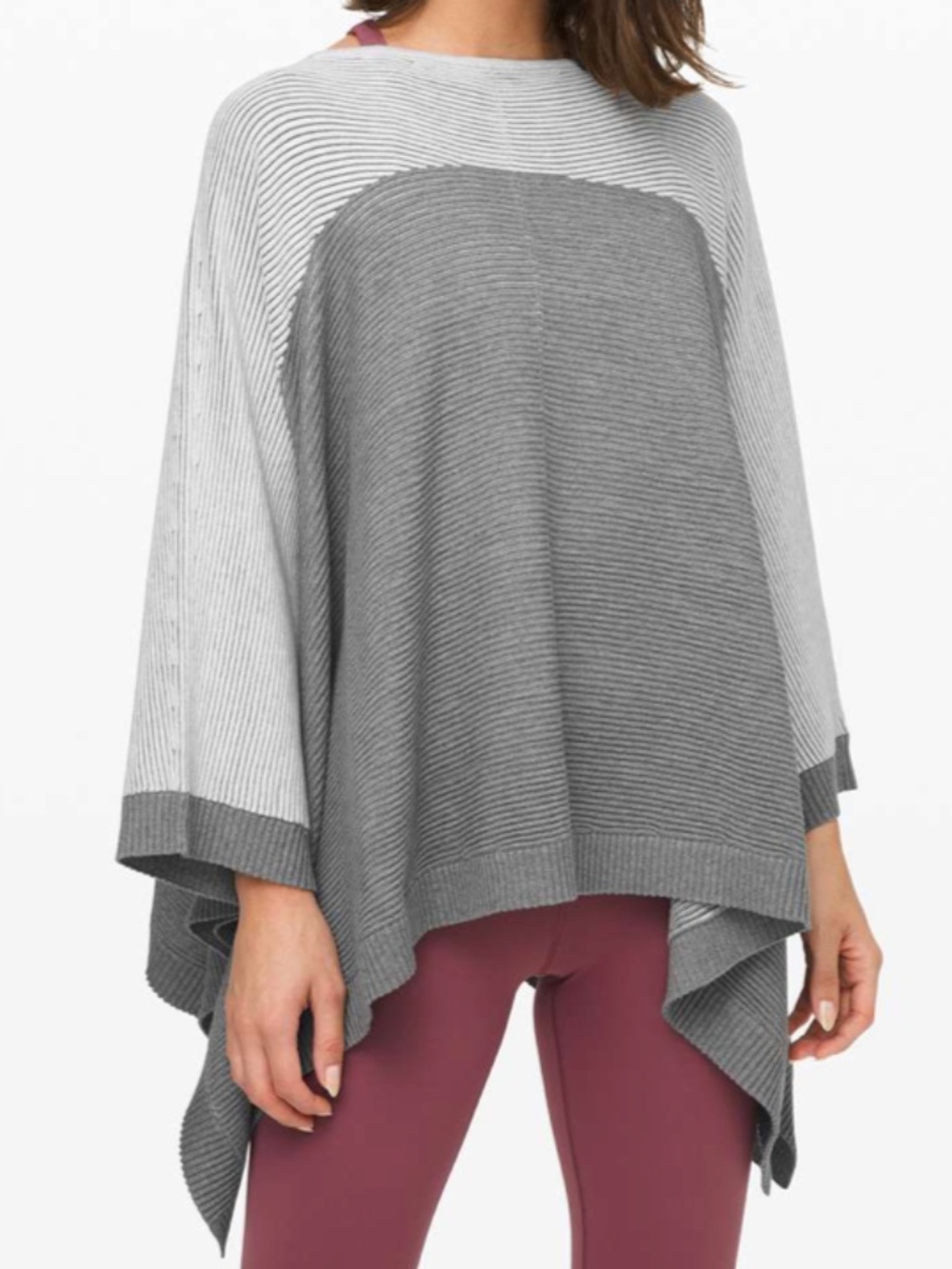 Lulu Lemon It All Lines Up Poncho